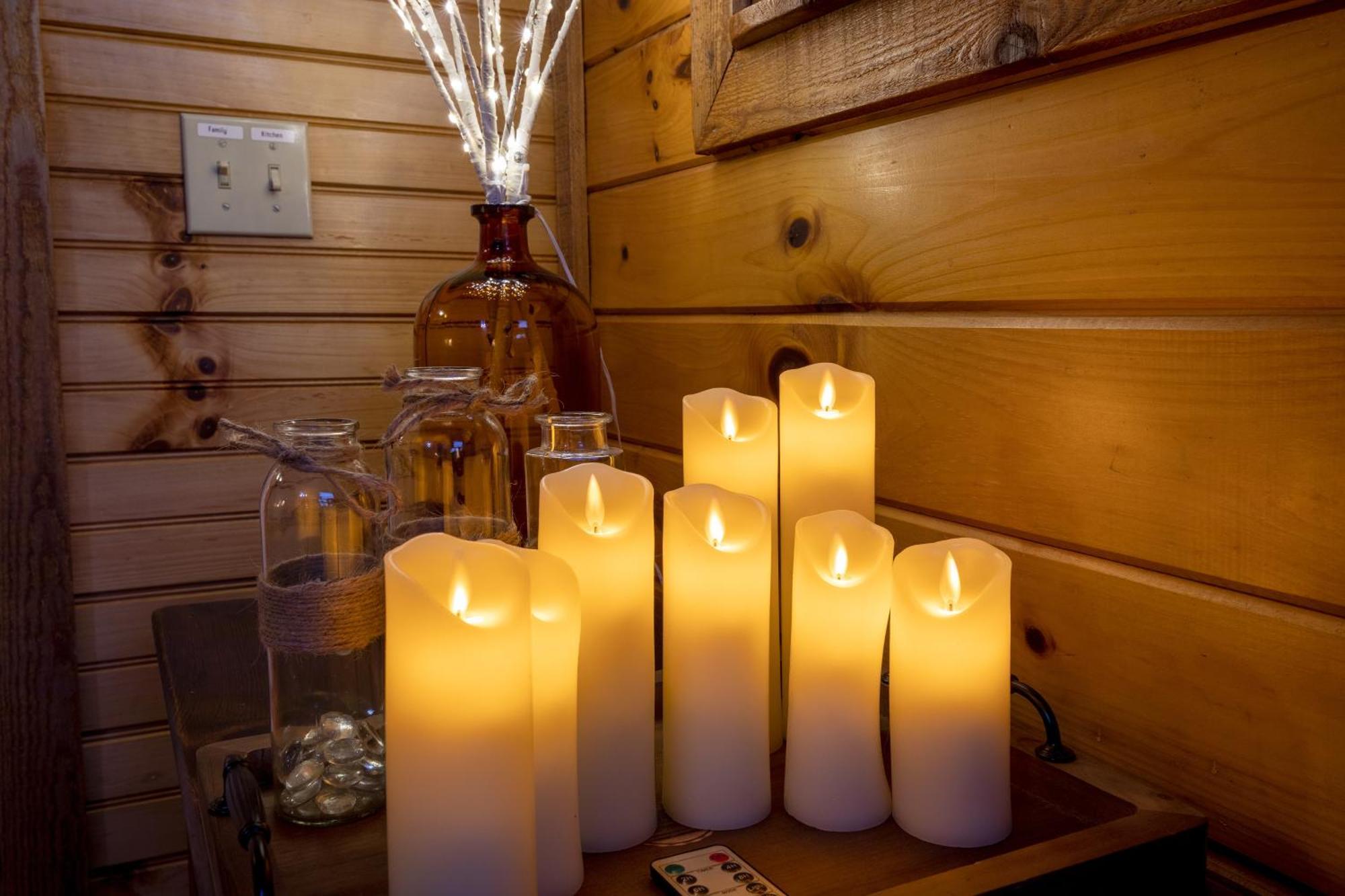 Real Log Cabin With Amazing Views, Hot Tub, Sauna, Games Gatlinburg Bagian luar foto